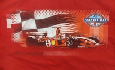 Ferrari F1 Red T-Shirt Men’s XL Formula 1 Official Product Indinapolis 2004 VTG - Image 1 of 3