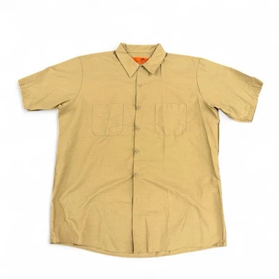 Camisa de trabajo vintage roja kap talla:XL Foto 1 de 4