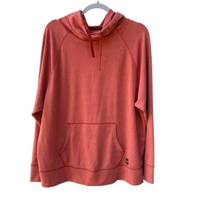 Sudadera con Capucha The North Face Coral/Naranja Cuello Alto Cuello Embudo WM TALLA XL - Imagen 1 de 6