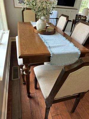 Kitchen Table,4 Chairs, and Bench - Image 1 of 2