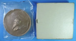 US Mint George F. Robinson Congress Lincoln Seward Assassination 3" Bronze Medal - Picture 1 of 3