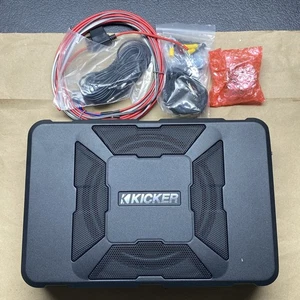 KICKER Hideaway 11HS8 8" 150W Car Audio Powered Subwoofer Sub Enclosure - 11HS8 - Picture 1 of 18