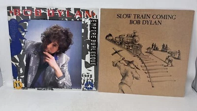 Bob Dylan Vinyl LP  Lot Of 2, Empire Burlesque And Slow Train Coming Foto 1 de 4