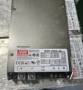 1pcs used RSP-2000-48 2000W 48V 42A switching power supply Free delivery - Picture 1 of 4