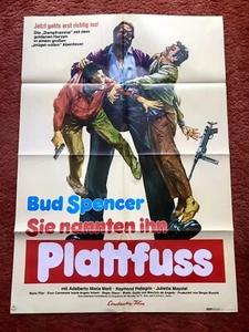 Sie nannten ihn Plattfuss Kinoplakat Poster A1, Bud Spencer - Bild 1 von 1