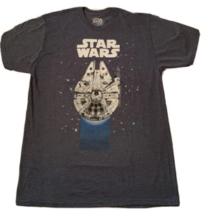 NWT Star Wars The Millennium Falcon Graphic Tee Men’s Large T-shirt - Picture 1 of 4