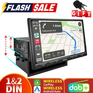 ATOTO 10IN F7XE Autoradio 1/2DIN Eingebautes DAB+ Wireless Android Auto CarPlay - Bild 1 von 11