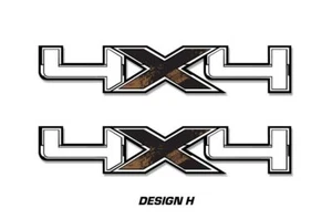 4x4 Off Road Truck Bed Decal Set Fits: Ford F150 Raptor Stickers 16"x3" MUD - Picture 1 of 2