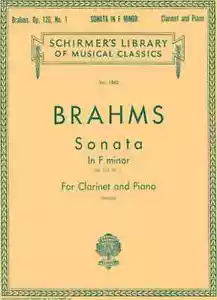 Sonata in F Minor, Op. 120, No. 1 - Picture 1 of 1