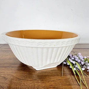 Ciotola vintage anni '60 da per cucina scodella in ceramica panna Insalatiera - Foto 1 di 8