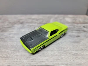2018 Matchbox 70 Plymouth Cuda AAR Low Rider Green & Black - Picture 1 of 3