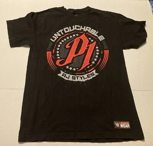 WWE Wear AJ Styles Untouchable Size Medium Shirt - Picture 1 of 5