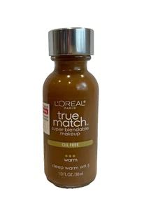 L'oreal True Match Liquid Makeup Super Blendable Oil Free W9.5 DEEP WARM 🌻NEU🌻 - Bild 1 von 4