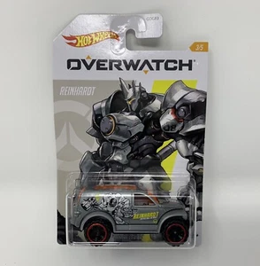 Hot Wheels Overwatch Series - Reinhardt Power Panel Character Car - Picture 1 of 2