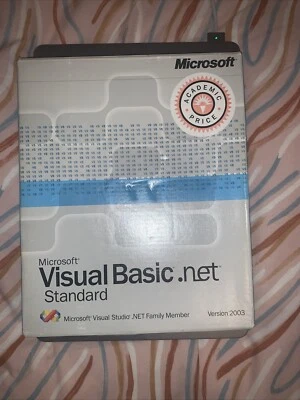 Microsoft Visual Basic .net Standard Version 2003 Microsoft Windows PC Software - Image 1 of 4