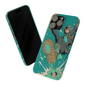 Graffiti Rebel - Anime-Inspired Punk Phone Case for ALL iPhones - Picture 1 of 49