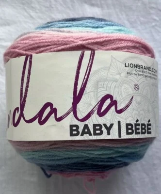 1 MANDALA Baby in ARENDELLE #224 by Lion Brand 5.3oz 590yds. - Image 1 of 4