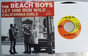 SURF Beach Boys California Girls Capitol 5464 1965 EX Pic Sleeve - Picture 1 of 2