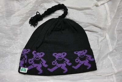 Gorro de esquí 100 % lana Moriarty of Stowe Grateful Dead nuevo stock antiguo hecho a mano Foto 1 de 4
