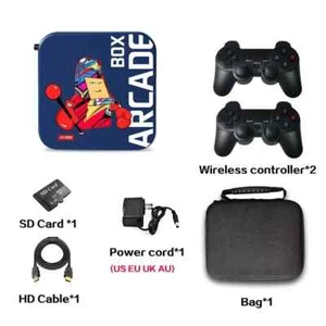 Box arcade console con 33000 giochi retro emulazione + 2 wireless Controller - Foto 1 di 3
