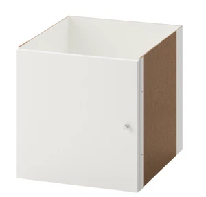 Insert IKEA KALLAX avec porte, blanc, 33x33 cm, 12 63/64" x 12 63/64", NEUF - Foto 1 di 2