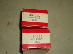PKG. von 2 NEU Original-Zubehör-Hersteller Briggs & Stratton Kraftstoffventil Absperrkit 494255... - Bild 1 von 1