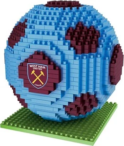 West Ham United 3D Brxlz Puzzle Football Building Blocks Set 5015860295478 - Picture 1 of 2