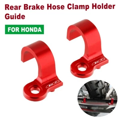 Guía de soporte de abrazadera de manguera de freno trasero para Honda CR80R CR80RB CR85R/RB CRM 125R 250R Foto 1 de 4