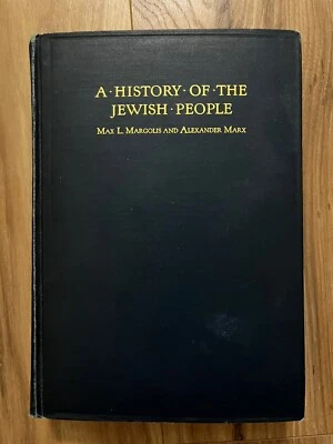 A History of the Jewish People Margolis Marx 1927 First 1st Edition Foto 1 de 4