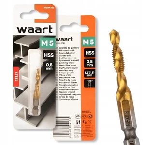 M4 x 0.7 Tap And Drill Bits HSS Titanium Coated. 1/4" Hex Shank - Picture 1 of 1