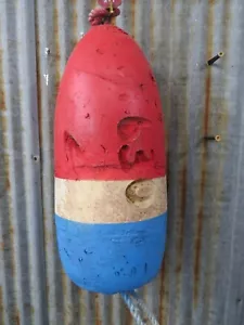 Authentic Medium Dungeness Crab Lobster Pot Buoy Tiki Hut Float Bouy Bar (CB377) - Picture 1 of 2