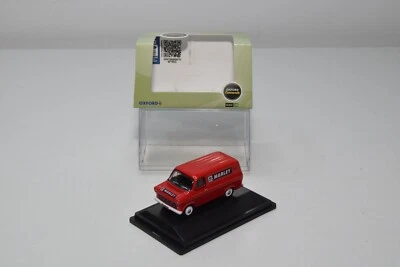 B8 1:76 OXFORD 76FT1006 FORD TRANSIT MK1 MKI MARLEY VAN RED MIB - Immagine 1 di 4