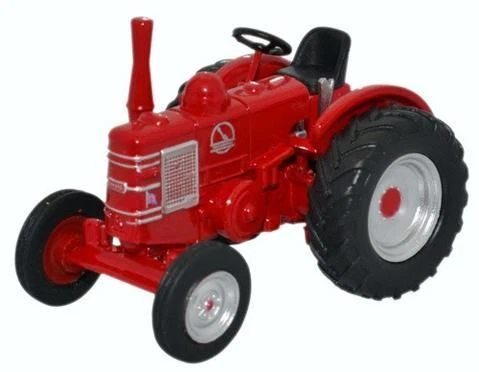 Field Marshall Red Tractor Diecast Model 1:76 Scale OO Gauge Oxford Agriculture - Image 1 of 1