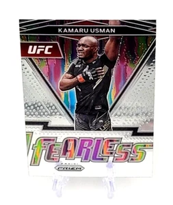 2022 Panini Prizm UFC Kamaru Usman Fearless #6 MMA Trading Card - Picture 1 of 2