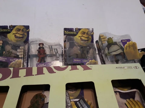 Shrek~Special Edition 4 Pack Shrek,Donkey, Princess Fiona & Lord Farquaad~2001 Cover