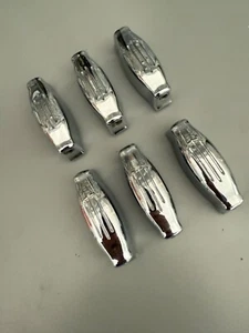 Vintage 60’s era Camco Tuxedo drum lugs for Tom/ Snare. Super Clean & Complete. - Picture 1 of 8