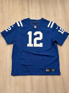 Genuine Nike On Field Elite Andrew Luck Indianapolis Colts NFL Jersey 56 Men 3XL - Picture 1 of 23