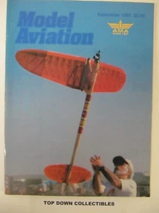 "Modelo de revista de aviación septiembre de 1991 Tigerkitten de radiocontrol ""E"" - Imagen 1 de 2