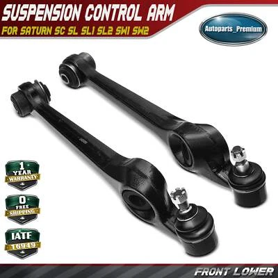 2x Braço de controle inferior dianteiro com junta esférica para Saturn SC SL SL1 SL2 SW1 SW2 1,9L - Imagem 1 de 4