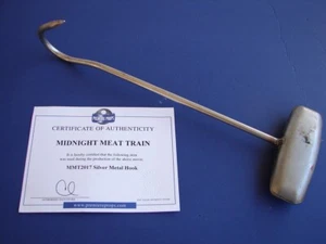 MIDNIGHT MEAT TRAIN Screen Used Movie Prop Meat Hook Clive Barker Bradley Cooper - Picture 1 of 23