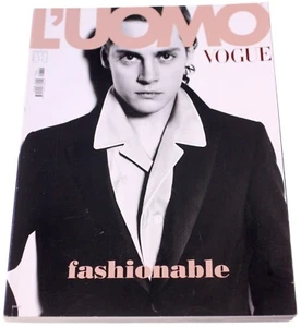 L'Uomo Vogue Italia men's magazine-No. 332-July/August 2002-"Fashionable"-1335g - Picture 1 of 12