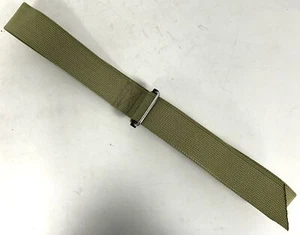 British Military Issue Light Olive Pull Through Waste Belt, Large - Picture 1 of 5