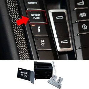 ❤Center Control (SPORT PLUS) Switch Button w/Chrome Kits For Porsche 718 911 981 - Bild 1 von 12