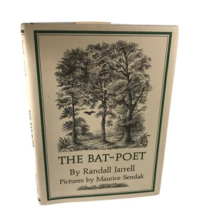 The Bat-Poet by Randall Jarrell -Illustrated by Maurice Sendak  Like New Hc,Dj - Picture 1 of 9