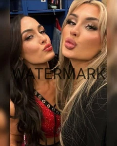 Tiffany Stratton Nikki Bella 8x10 PHOTO WWE - Picture 1 of 1