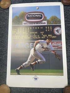 Brooks Robinson Lithograph by Bill Purdom Baltimore Orioles AP /70 - Picture 1 of 7