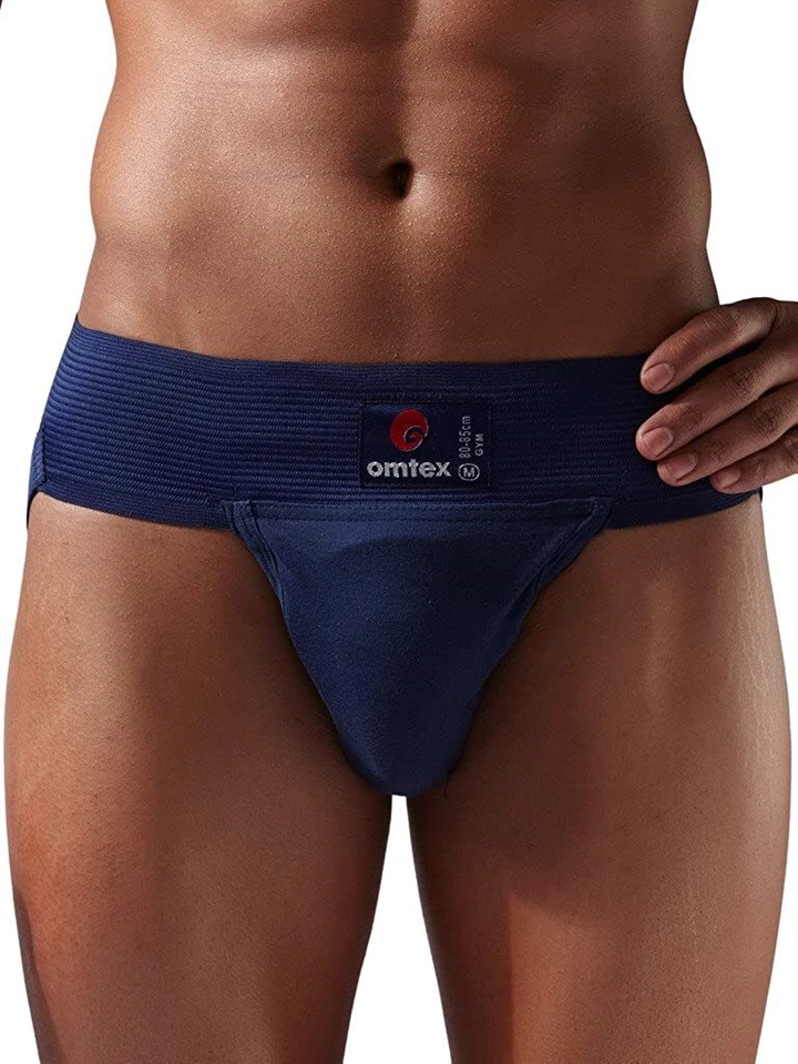 Omtex Athletic Gym Cotton Stretchable Supporter Jockstraps with Cup Pocket CA - Image 1 of 1