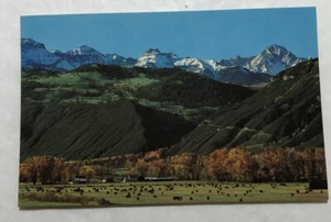 Cordillera de San Juan cerca de las Montañas Rocosas de Ouray Colorado. Postal (W1) - Imagen 1 de 2