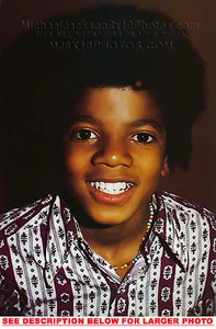 MICHAEL JACKSON 1969 at 10 years OLD 1xRARE8x10 PHOTO - Picture 1 of 1