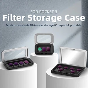 Filter Organizer Weitwinkel-Makro-Objektiv Aufbewahrungsbox für DJI OSMO POCKET3 - Bild 1 von 21